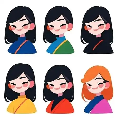 多风格形象库